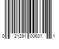 Barcode Image for UPC code 021291006311