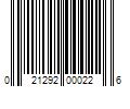 Barcode Image for UPC code 021292000226