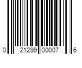 Barcode Image for UPC code 021299000076