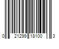 Barcode Image for UPC code 021299181003