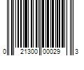 Barcode Image for UPC code 021300000293