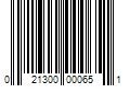 Barcode Image for UPC code 021300000651