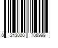 Barcode Image for UPC code 0213000706999