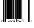 Barcode Image for UPC code 021305002773