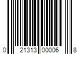 Barcode Image for UPC code 021313000068