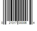 Barcode Image for UPC code 021317000064