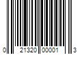 Barcode Image for UPC code 021320000013