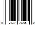 Barcode Image for UPC code 021321000050