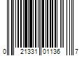 Barcode Image for UPC code 021331011367