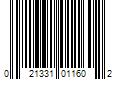 Barcode Image for UPC code 021331011602