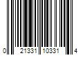 Barcode Image for UPC code 021331103314