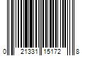 Barcode Image for UPC code 021331151728. Product Name: Lvlup Lu734 Pro Gaming Keyboard