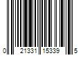 Barcode Image for UPC code 021331153395