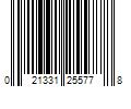 Barcode Image for UPC code 021331255778