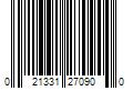 Barcode Image for UPC code 021331270900. Product Name: Sakar HP2-03082 Batman Kid Friendly Volume Limited Headphone