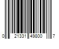 Barcode Image for UPC code 021331498007