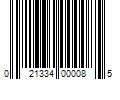 Barcode Image for UPC code 021334000085