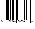 Barcode Image for UPC code 021340000048