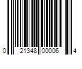 Barcode Image for UPC code 021348000064