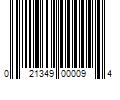 Barcode Image for UPC code 021349000094