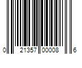 Barcode Image for UPC code 021357000086