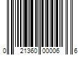 Barcode Image for UPC code 021360000066