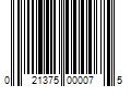 Barcode Image for UPC code 021375000075