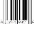 Barcode Image for UPC code 021376564576