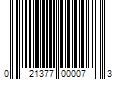 Barcode Image for UPC code 021377000073