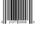 Barcode Image for UPC code 021377000080