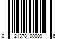 Barcode Image for UPC code 021378000096