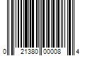 Barcode Image for UPC code 021380000084