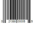 Barcode Image for UPC code 021388000055