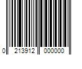 Barcode Image for UPC code 0213912000000