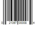 Barcode Image for UPC code 021397000084