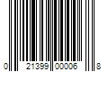 Barcode Image for UPC code 021399000068