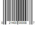 Barcode Image for UPC code 021400000087