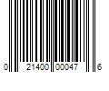 Barcode Image for UPC code 021400000476