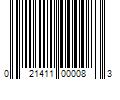 Barcode Image for UPC code 021411000083