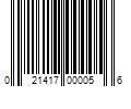 Barcode Image for UPC code 021417000056