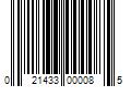 Barcode Image for UPC code 021433000085