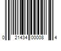 Barcode Image for UPC code 021434000084