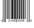 Barcode Image for UPC code 021436000068