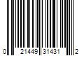 Barcode Image for UPC code 021449314312