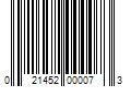 Barcode Image for UPC code 021452000073