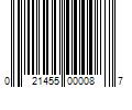 Barcode Image for UPC code 021455000087