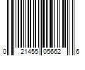 Barcode Image for UPC code 021455056626