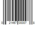 Barcode Image for UPC code 021457000078