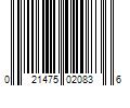 Barcode Image for UPC code 021475020836