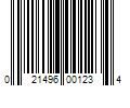 Barcode Image for UPC code 021496001234